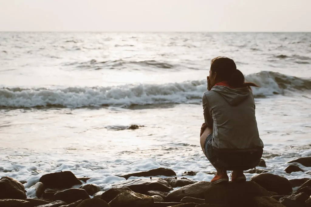 Woman with Major Depressive Disorder